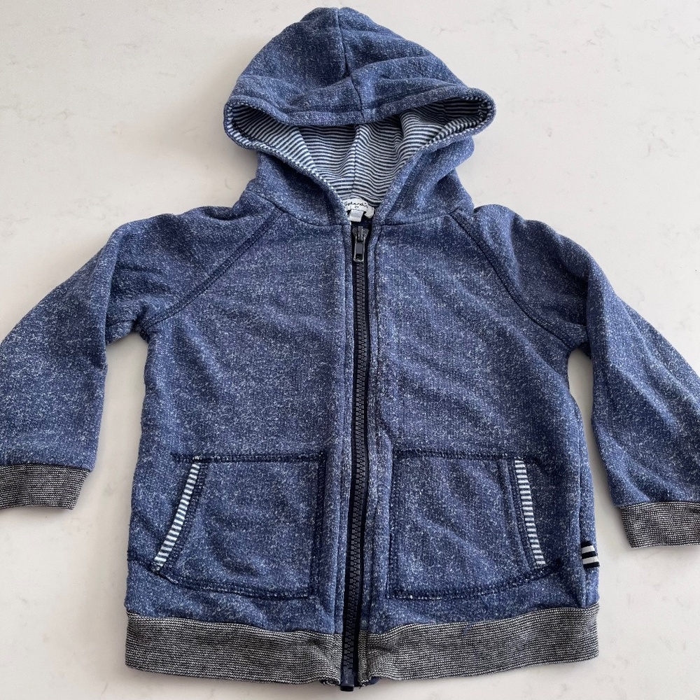 Splendid boys zip sweatshirt hoodie size 2